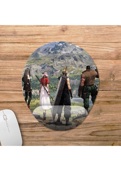 Final Fantasy 7 Rebirth Bilek Destekli Mousepad Model - 3 Oval