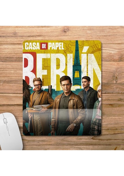 Berlin - Netflix Bilek Destekli Mousepad Model - 1