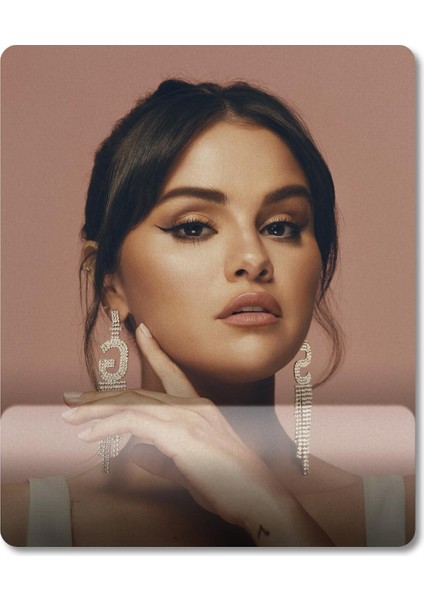 Selena Gomez Bilek Destekli Mousepad Model - 1