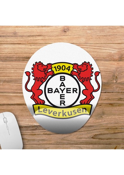 Bayer Leverkusen Bilek Destekli Mousepad Model - 1 Oval