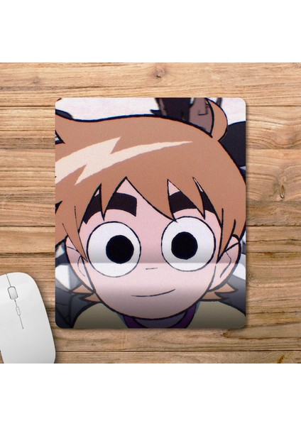 Scott Pilgrim Takes Off Bilek Destekli Mousepad Model - 1