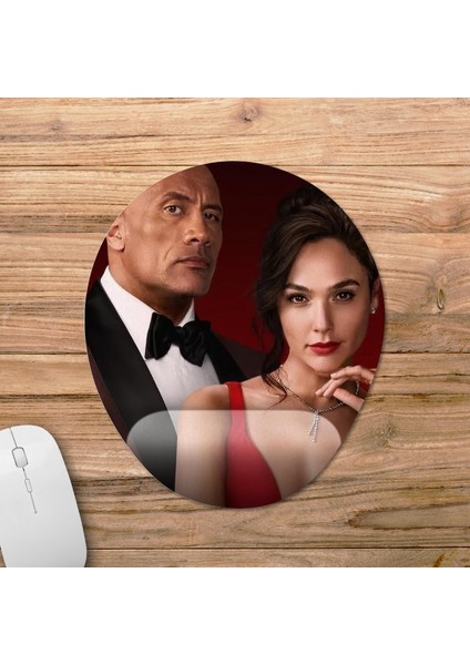 Red Notice Bilek Destekli Mousepad Model - 1 Oval