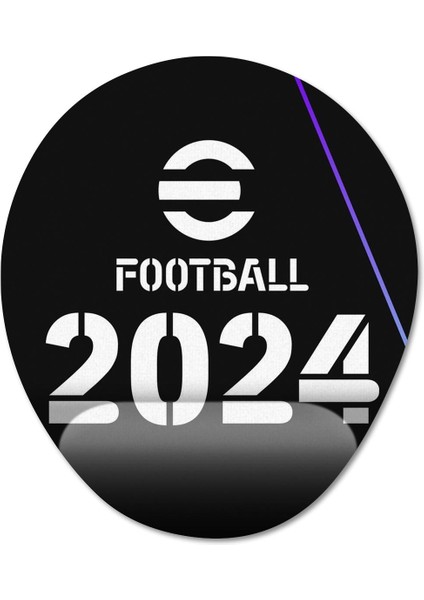 Efootball 2024 Bilek Destekli Mousepad Model - 2 Oval