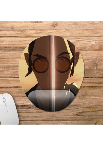 Blue Eye Samurai Bilek Destekli Mousepad Model - 3 Oval