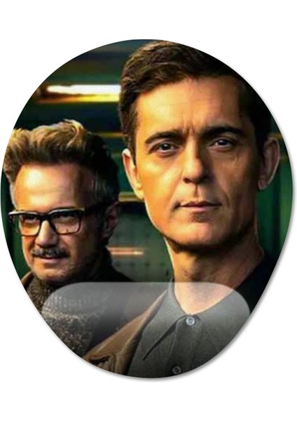 Berlin - Netflix Bilek Destekli Mousepad Model - 2 Oval