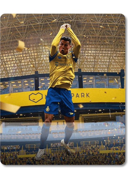 Cristiano Ronaldo - Al Nassr Fc Bilek Destekli Mousepad Model - 2