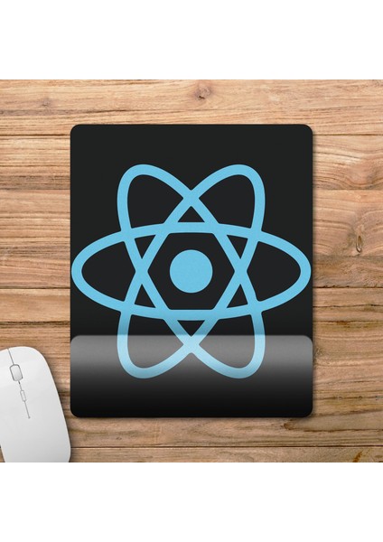React - Programlama Bilek Destekli Mousepad Model - 1