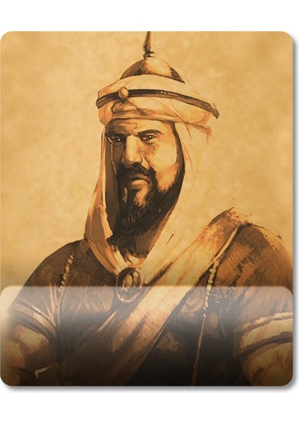 Selahaddin Eyyubi Bilek Destekli Mousepad Model - 1