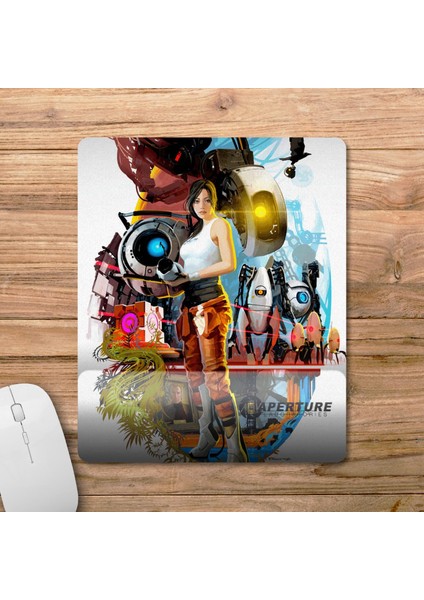 Portal 2 Bilek Destekli Mousepad Model - 2