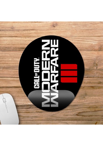 Call Of Duty Modern Warfare 3 Bilek Destekli Mousepad Model - 3 Oval