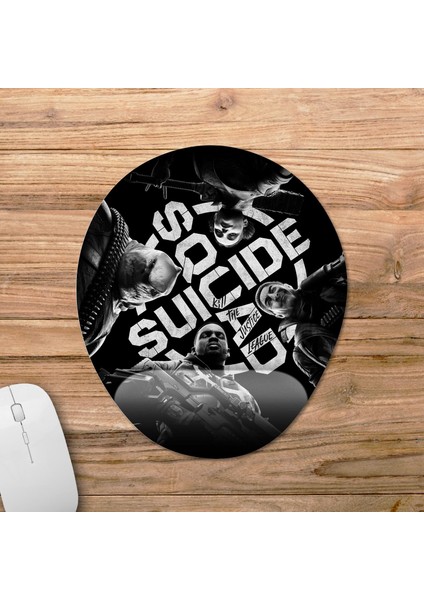 Suicide Squad: Kill The Justice League Bilek Destekli Mousepad Model - 3 Oval