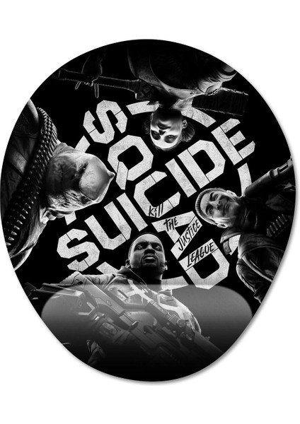 Suicide Squad: Kill The Justice League Bilek Destekli Mousepad Model - 3 Oval fiyatları