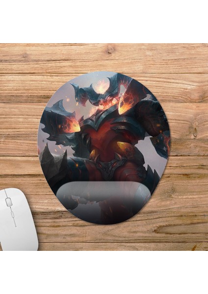 Mobile Legends - Thamuz Bilek Destekli Mousepad Model - 1 Oval
