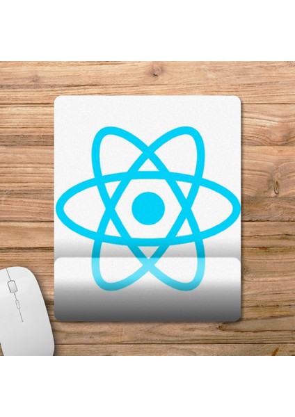 React - Programlama Bilek Destekli Mousepad Model - 2