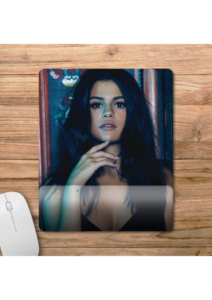 Selena Gomez Bilek Destekli Mousepad Model - 2