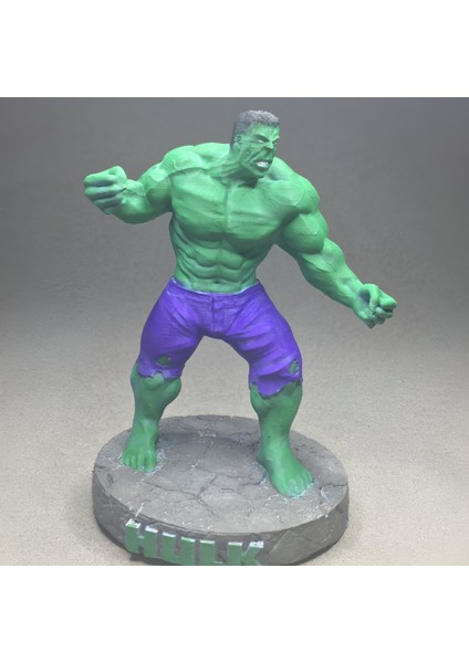 3D Layer Craft Marvel Hulk Action Figür 15 cm