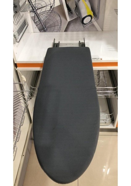 Beyaz Çağdaş Modeno Ütü Masası Dolap Içi Katlanır Ütü Masası Tandem Frenli modelleri