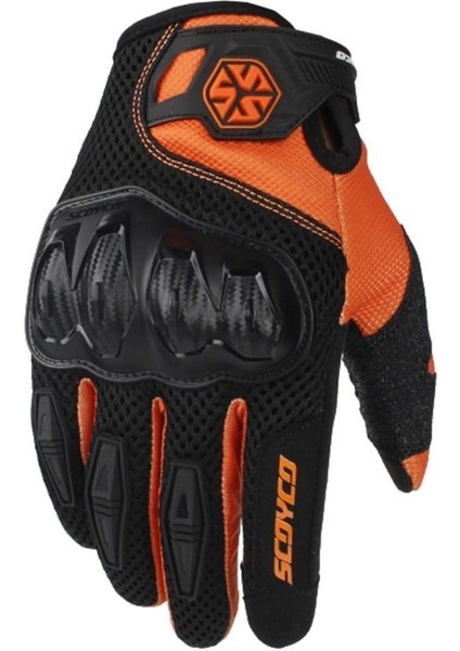 Mc 151 Motosiklet Eldiveni Turuncu