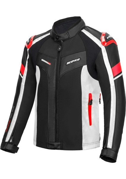 Jk 152 Motosiklet Montu Siyah Kırmızı