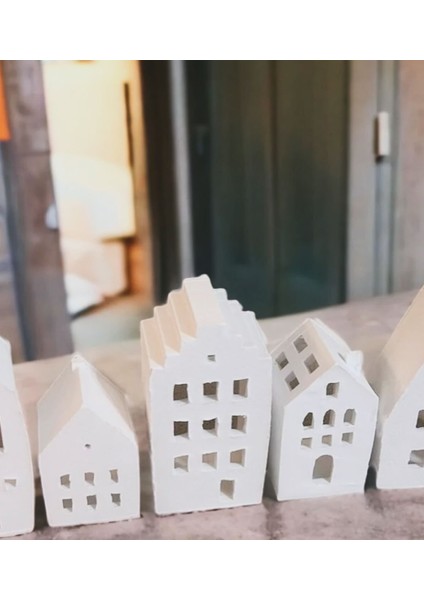Beton Ev 5’li Tealight Mumluk Set fiyatları