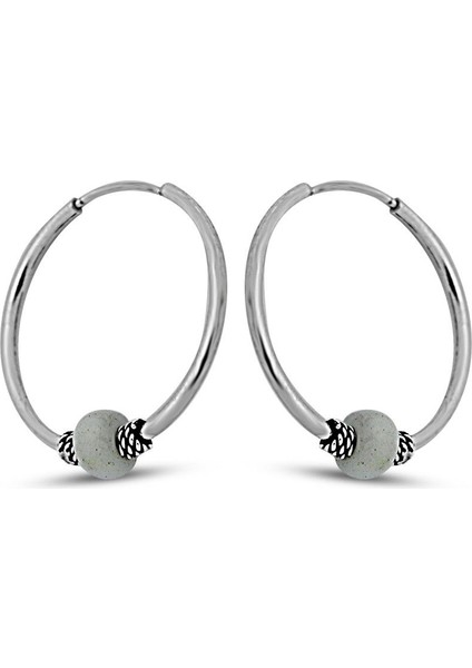 925 Ayar 1.2cm Gümüş Küpe SKU0224