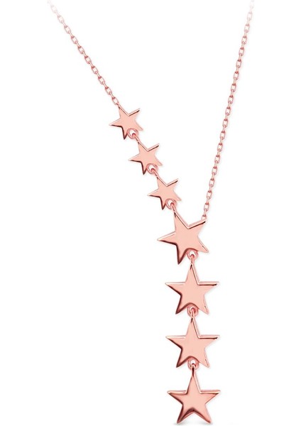 925 Ayar Gümüş Yıldız Kolye