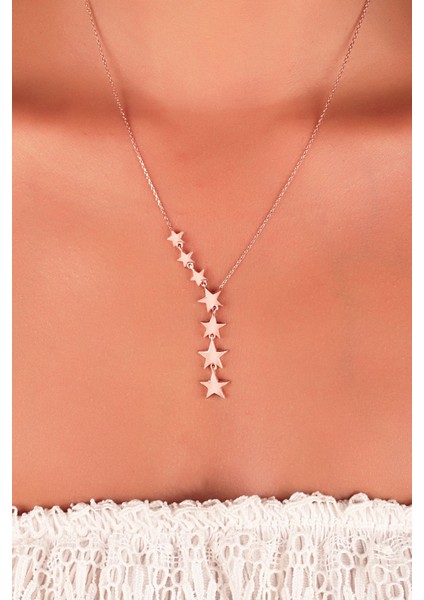 925 Ayar Gümüş Yıldız Kolye fiyatları