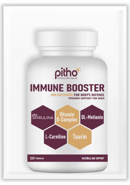 Immune Booster (Köpekler Için Destekleyici Çiğnenebilir Tablet)