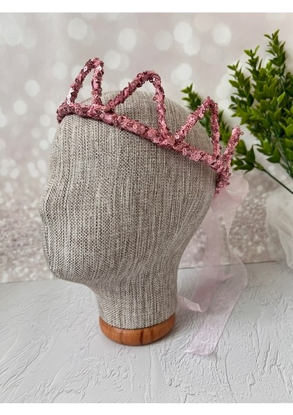 Saklıdesign Pembe Kraliçe Taç
