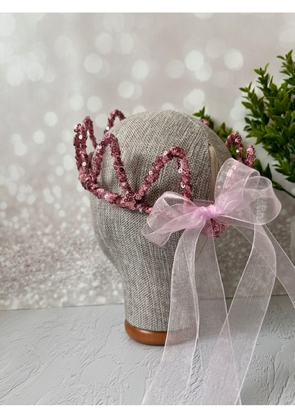 Saklıdesign Pembe Kraliçe Taç