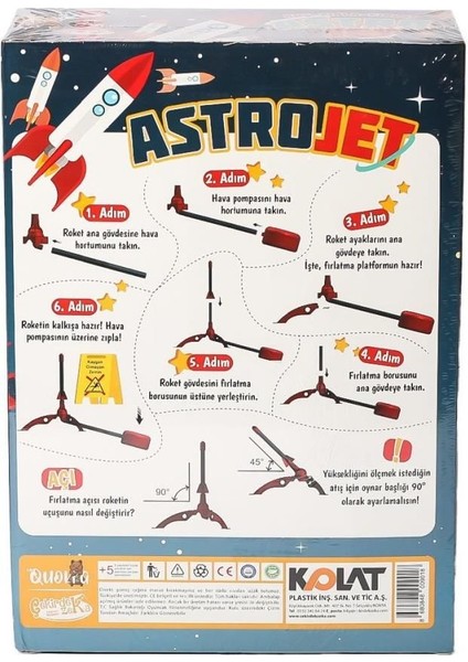 ZK122 Astro Jet Kutu Oyunu -Kolat