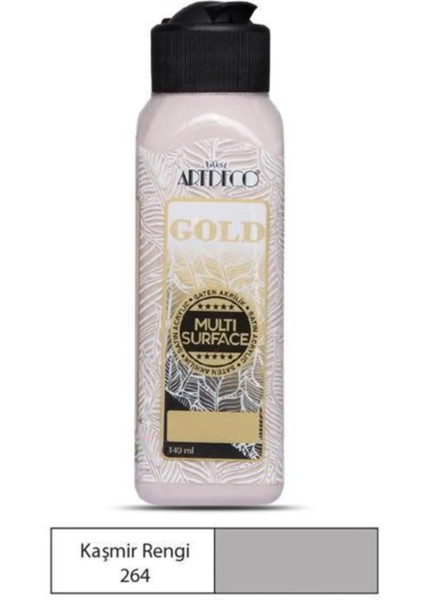 Artdeco Gold Multi Surface Akrilik Boya 140 Ml. 264 Kaşmir Rengi