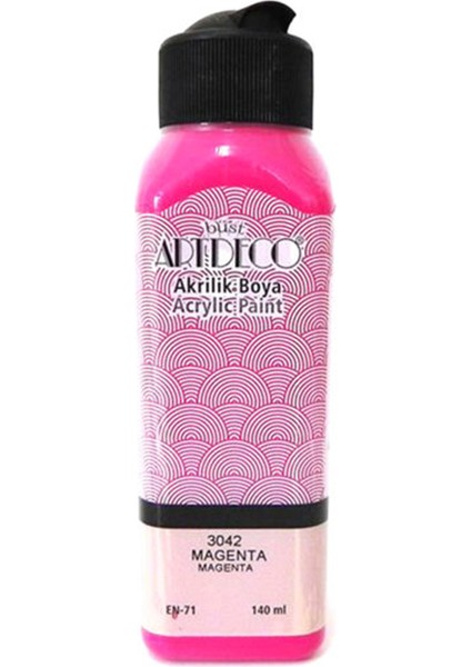 Artdeco Akrilik Boya 140 ml Magenta