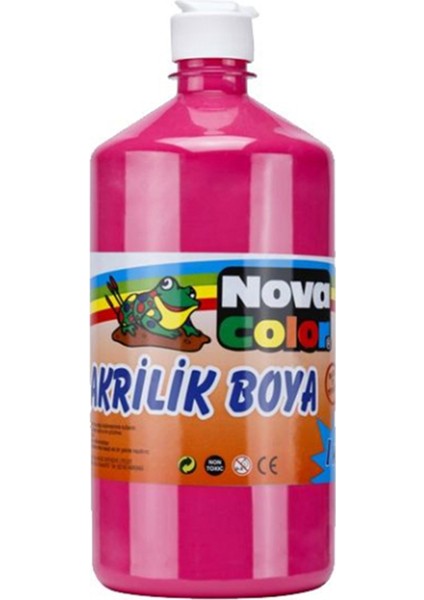 Nova Color NC-230 Akrilik Boya Pembe 1 Kg.
