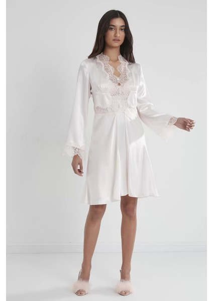 Zenwave Pierre Cardin 6335 6'lı Saten Gecelik Sabahlık Takım fiyatları