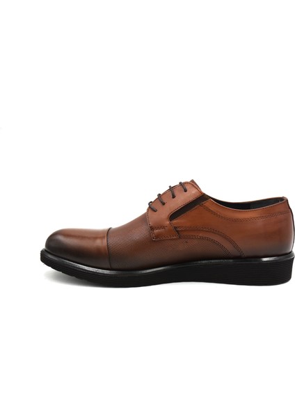 (Stilloni) Deri Eva Hafif Taban Erkek Günlük Ayakkabı Taba modelleri