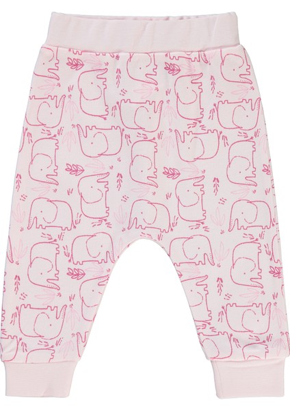 Bebek Patiksiz Tek Alt 6-18 Ay Pembe