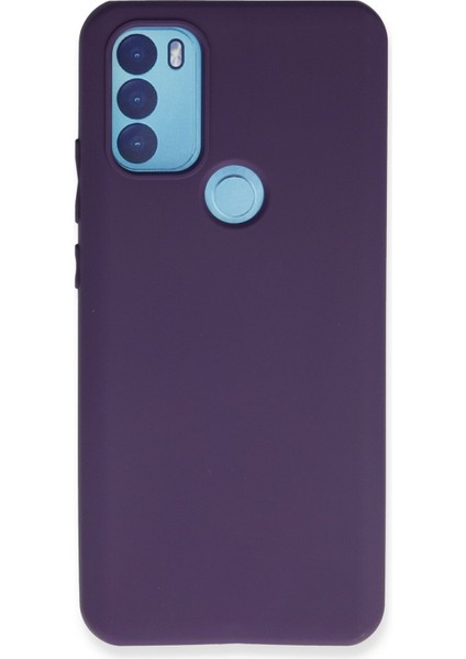 General Mobile Gm 21 Plus Kılıf Yumuşak Silikon Kılıf - Mor