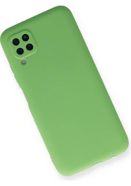 Huawei P40 Lite Kılıf Yumuşak Silikon Kılıf - Yeşil