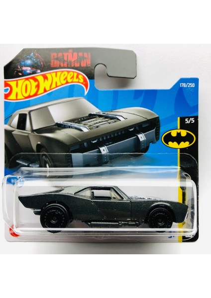 2022 Yeni Tvseries Batman Batmobile 1:64 Ölçek Hotwheels Marka 5/5