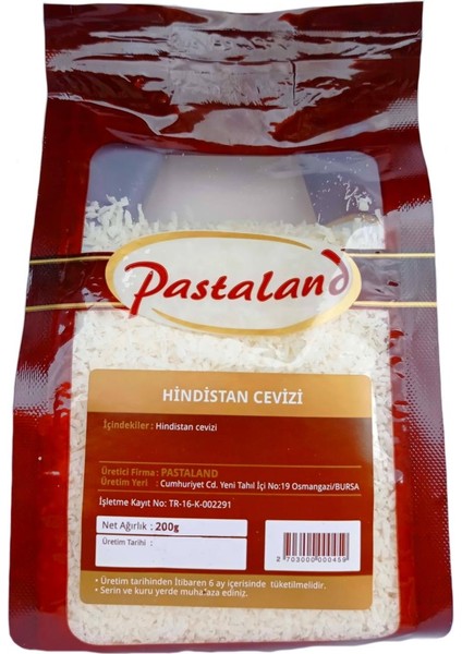 Hindistan Cevizi 200 gr