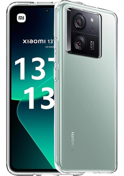 Xiaomi Mi 13T Kılıf Lüx Şeffaf Silikon