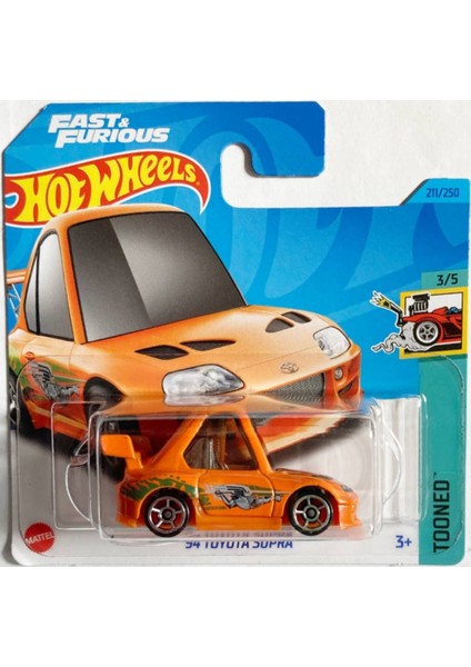 '94 Toyota Supra Tooned Oyuncak Araba Fast And Furious