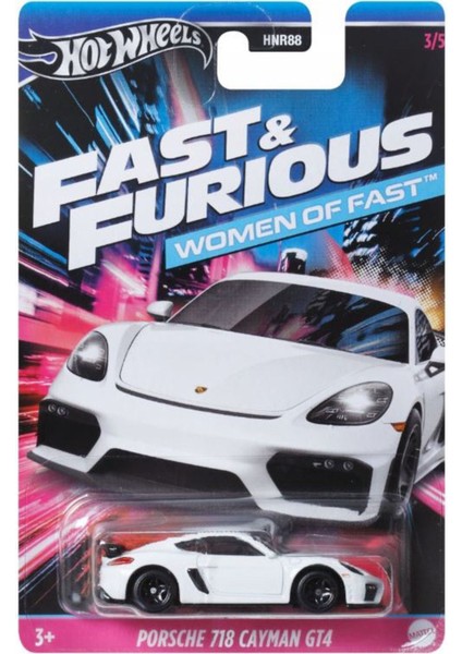 Fast & Furious Porsche 718 Cayman Gt4 - Women Of Fast (1/64)