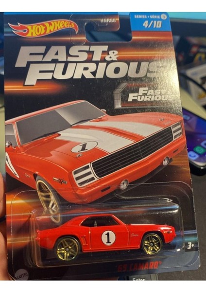Fast Furıous 69 Camaro Koleksiyonluk Model Araba