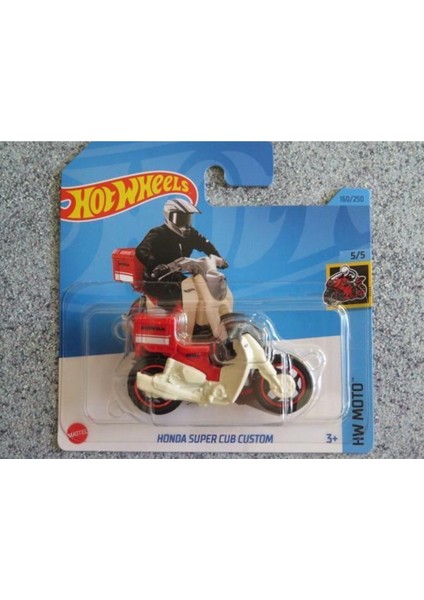 H3H 160 Honda Super Cub Custom Bike Red 2023 160/250 Caseh New Cast- HKG43