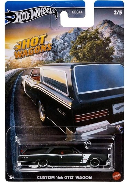 Hot Wagons Custom 66 Gto Wagon HRR87