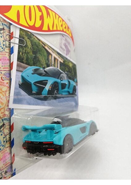 Hot Wheels Mclaren Senna Turkuaz *world Class Racers