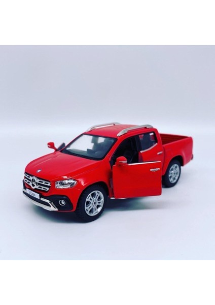 1:42 Ölçek Mercedes x Class Diecast Model Araba Kırmızı fiyatları