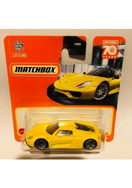 Lifetime Serisi Porsche 918 Spyder 1:64 Ölçekli 77/100